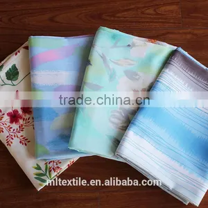 100%Bamboo Fiber Fabric/UV Absorbent Antibacterial Printing Fabric for Bedding Fabric thumbnail-1
