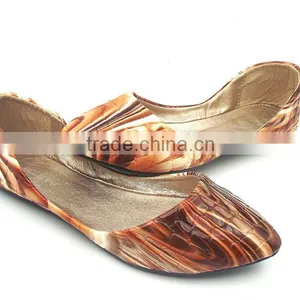 New Fashion Special Leather Popular Comfortable Flower Flat Shoes in Stock thumbnail-1
