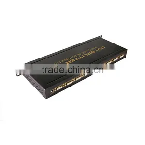 8 Port DVI Splitter 1x8 With 4K Dual-link DVI-D Two Channel thumbnail-1
