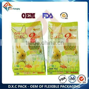 10KG Custom Print Foil Quad Seal Bag For Pet Food / Dog Food thumbnail-6