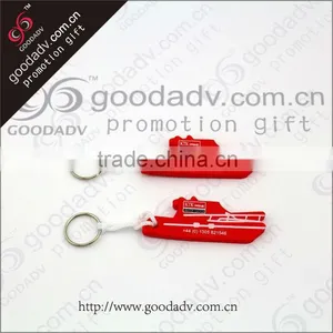 Hot Selling Ship Shape Keychain Custom EVA Keyring thumbnail-2