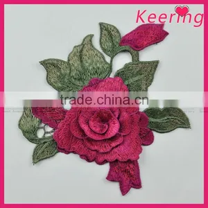 Handmade Flower Applique Embroidery Pattern for Wedding Dress Decoration Quality Choice thumbnail-1