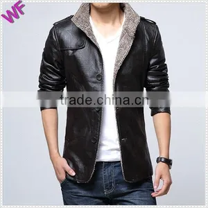 Custom Hight Quality European Mens Genuine Leather Jacket Quality Choice thumbnail-2