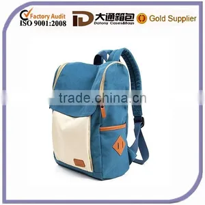 2015 Fashion Hot Sale Canvas Kids School Bags thumbnail-1