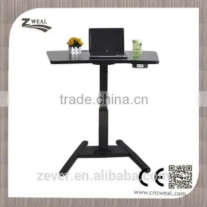 Office Single Foot Height Adjustable Folding Desk thumbnail-1
