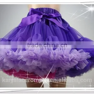 Wholesale Baby Petti Ruffled Pink Yellow Skirt for Baby Kids Baby Girl Chiffon Dress thumbnail-6