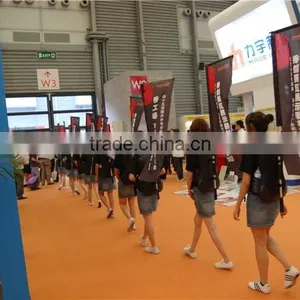 Fashion Shape Fiber Backpack Flag Banner Stand thumbnail-5