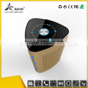 Portable Audio Player Aluminum Nfc Bluetooth Vibration Speaker With Microphone thumbnail-5