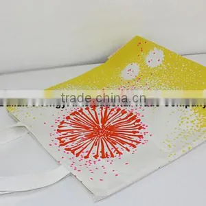 #4 Rope Handle Softback Pure Lether Canvas Bag Moneygram thumbnail-4