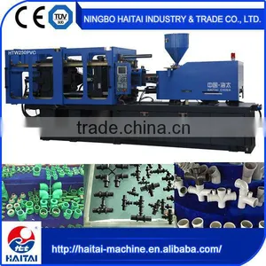 HAITAI HTW250 PVC High Quality PVC Injection Molding Machine Plastic Injection Molding Machine thumbnail-1