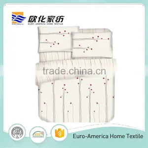 Wholesale 100% Cotton Plain White Bed Sheet Comforter Set thumbnail-1