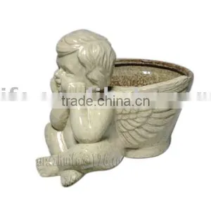 Glazed Ceramic Pot thumbnail-1