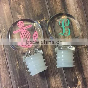 Personalized Monogrammed Wine Bottle Stopper thumbnail-1
