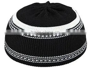 Wholesale Being High Quality Black Muslim Cap thumbnail-3