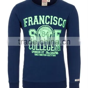 Custom Pullover Sweatshirt With Chest Print thumbnail-1