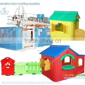 Blow Machine Makes Plastic Farm House thumbnail-1