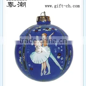 2015 New Style Hanging Glass Ornaments for Decoration Christmas Tree thumbnail-1