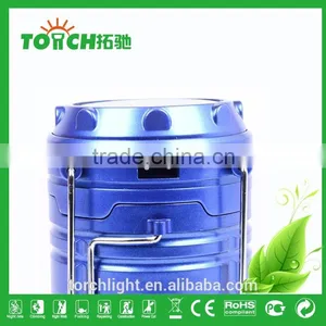 New Design Solar Bright Hand Foldable Lantern for Camping and Emergency thumbnail-6