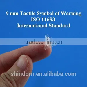 9mm Tactile Sticker for Blind Dangerous Goods Labels thumbnail-1