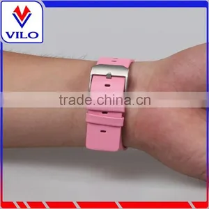 Luxury Genuine Leather Wrist Strap Watch Band For Fitbit Blaze Smart Watch+Metal Frame thumbnail-6