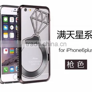 Top Quality Diamond Aluminum Metal Bumper For IPhone 6,samsung s5 thumbnail-4