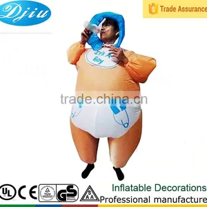 DJ-CO-185 Baby Inflatable Full Latex Body Suit With Inflatable Breasts Interesting Products 2015 thumbnail-1