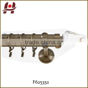F625352 Metal Iron Aluminium Stainless Steel Brass Telescopic Aluminum Adjustable Crystal Glass Finials thumbnail-1