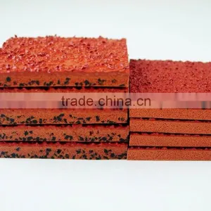 2015 NEW! High Quality IAAF Certification Modified TPU Athletic Running Track thumbnail-1