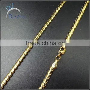 Wholesale Cheap Hip Hop Latest Necklace, Hip Hop Gold Men's Necklace thumbnail-1