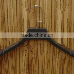White Men Skirt Plastic Velvet Clothes Hanger thumbnail-1