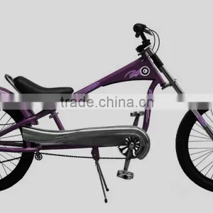 Hot Selling Aluminum Alloy 26 Inch Fat Tire Electric Chopper Bicycles / Mountain Bike With thumbnail-1