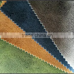 Leather Feeling Printed Suede for Sofas thumbnail-2