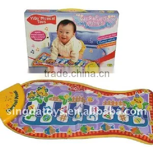 Fish Shape Musical Mat Music Carpet With Piano Pattern thumbnail-1