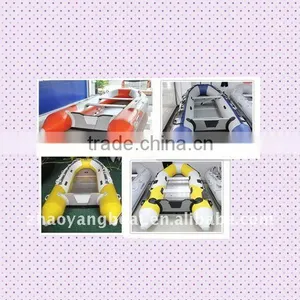6 Passenger (CE) PVC Material Optioanl Floor Color Inflatable Boat thumbnail-1