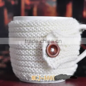 Knitted Coffee Cup Sleeves,knitted Bottle Sleeve,hot Cup Sleeve thumbnail-6