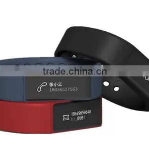i5 Plus Smart Wristband Bracelet Bluetooth 4.0 Three Color Red,black,deep Blue thumbnail-1