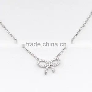 2016 Fashion Butterfly Design Crystal Necklace thumbnail-2