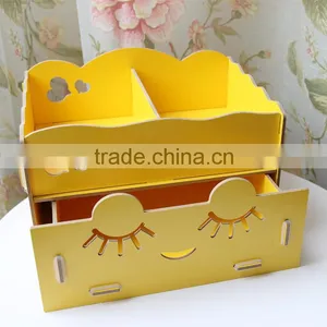 Vintage Wood Storage Boxes for Makeup thumbnail-4