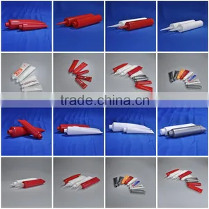 320ml High Quality Empty Plastic Tube for Gap Filling Silicone Sealant thumbnail-2