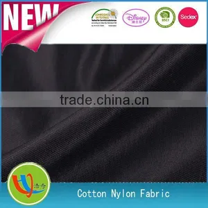 Hot Nylon/cotton Mixture Fabric Textile for Top Grade Women Garment thumbnail-1