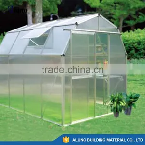 Solid Polycarbonate Clear Greenhouse Single Sliding Door thumbnail-3