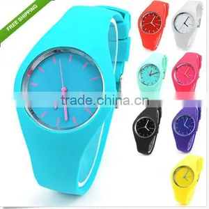 Fashion Silicone Jelly Watch thumbnail-1