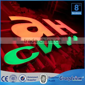 Stainless Steel Frame Epoxy Resin Outdoor Led Custom Channel Letter thumbnail-1
