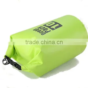 Popular Green 10L Waterproof Dry Bag Backpack Ocean Pack Sailing Dry Bag thumbnail-3
