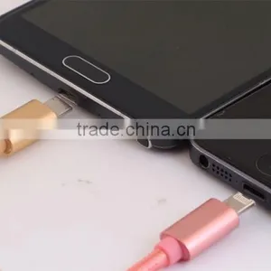2016 New Product 2 in 1 Dats Cable Usb Data Cable for Ios/andriod Phone thumbnail-2