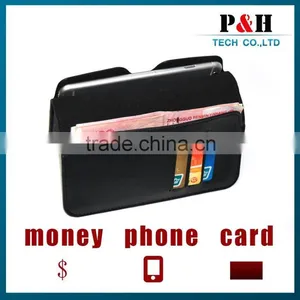 For IPhone 6 Leather Case, Wallet PU Leather Case Side Flip Cover Wit thumbnail-3