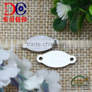 Factory Direct Sale Custom Engraved Logo Metal Plate for Jean Bags and Garment thumbnail-6