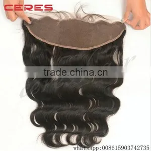 Wholesale Hair Factory Supply Virgin Hair Silk Top Closure Lace Frontal thumbnail-1