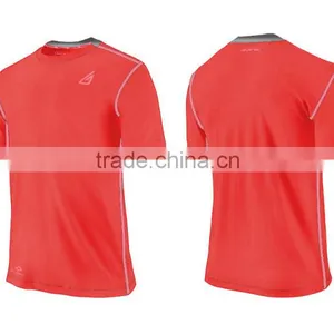 Mens Basic Short Sleeve Running Shirt Multiply Colors thumbnail-4