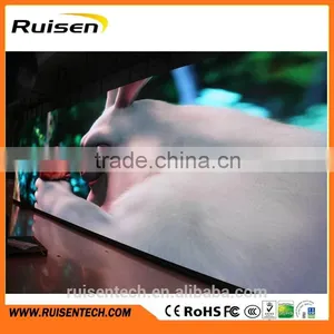 HD Cheap Price Led Signage Signs Reklam Pole Led Display Die-cast Indoor Rotating Visual Flexible Video-screen Church Led Wall thumbnail-1